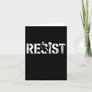 Resist Bernie Sanders Freedom National Service Pro Karte