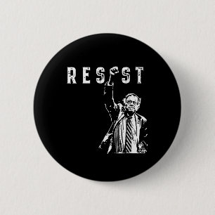 Resist Bernie Sanders Freedom US National Service Button