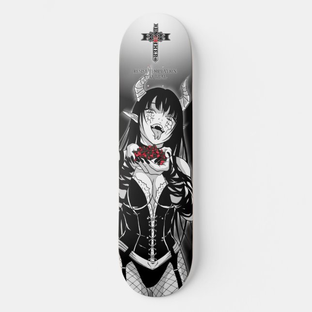 Resist D Skateboard (Vorderseite)