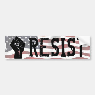 Resist Donald Trump Shirt "Resist Fist" Bumper Sti Autoaufkleber
