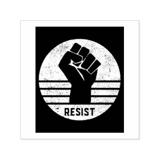 Resist Fist Briefmarke Permastempel