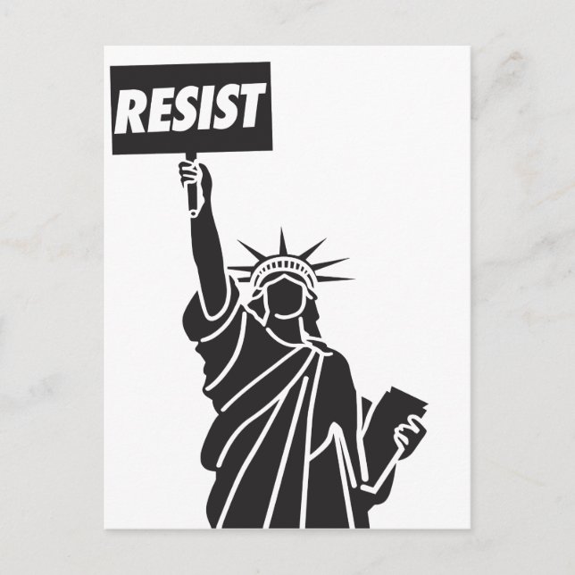 Resist_for_Liberty Postkarte (Vorderseite)