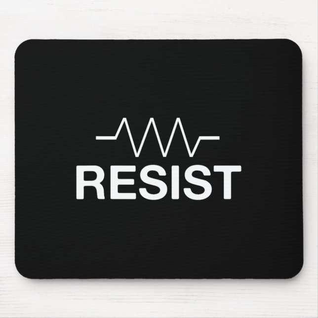 Resist Funny Electronics Circuit Resistor Mousepad (Vorne)