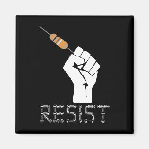 Resist Funny Gift Elektro-Ingenieure Elektrotechni Magnet