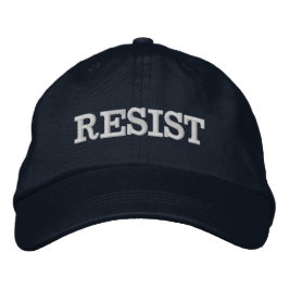 Resist Hat Bestickte Baseballkappe