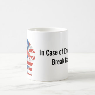 Resist: In Case of Emergency Break Glass Mug Kaffeetasse