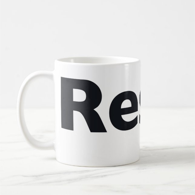 Resist Kaffeetasse (Links)