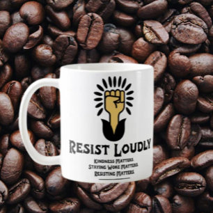 Resist Louly Classic Tasse   Antifaschist-Aktivist