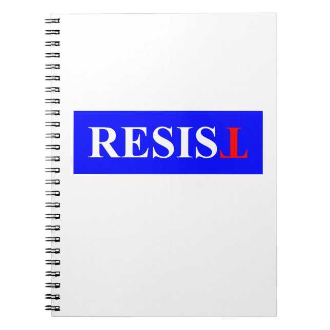 Resist Notizblock (Vorderseite)