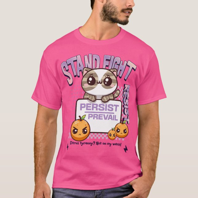 Resist Orange Tyranny T-Shirt (Vorderseite)