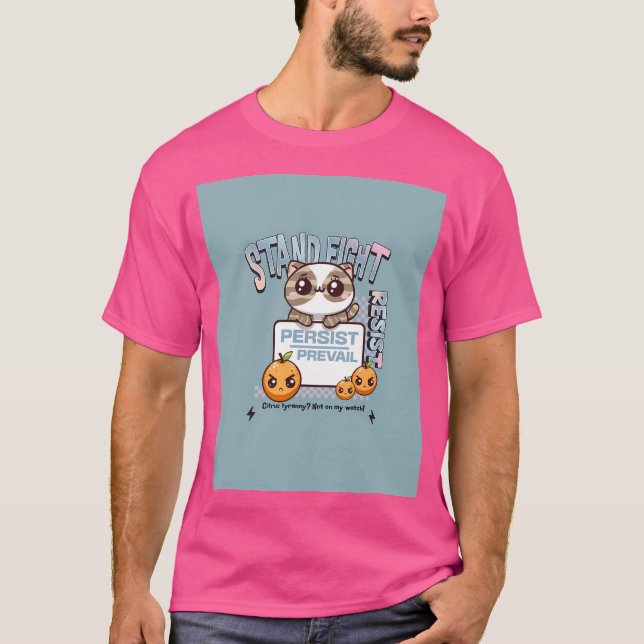 Resist Persist Prevail T-Shirt (Vorderseite)