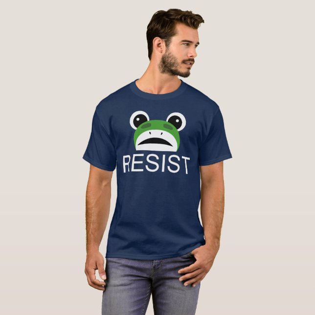 Resist Portland Frog T-Shirt (Vorne ganz)