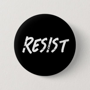 Resist   Protest gegen Trump Button