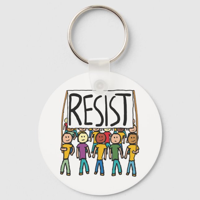 Resist Schlüsselanhänger (Vorderseite)