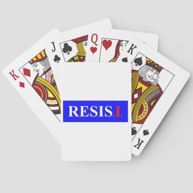 Resist Spielkarten (Rückseite)
