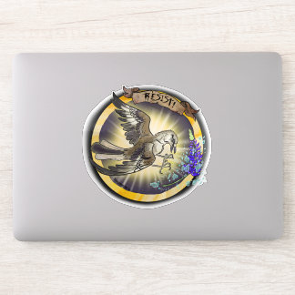 Resist State Bird Texas Mockingbird Aufkleber