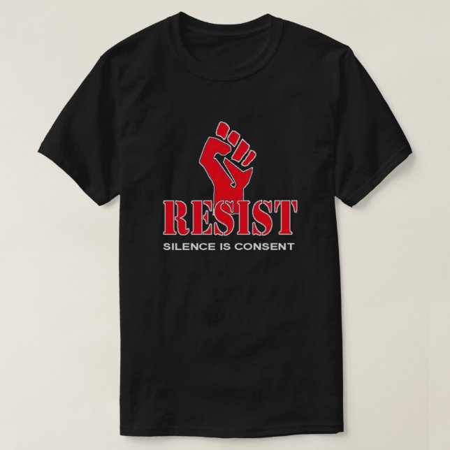 Resist T - Shirt (Design vorne)