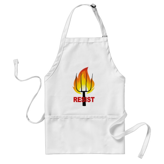 Resist Torch und Pitchfork Schürze (Vorne)