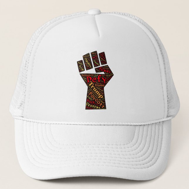 Resist Trucker Hat Truckerkappe (Vorderseite)