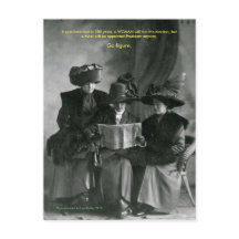 Resistance Ladys Postcard