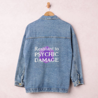 Resistant to Psychic Damage Jeansjacke