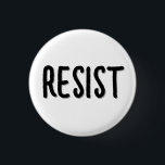 Resistenz Button<br><div class="desc">Gegen Trump. Benutzerdefinierter Text mit Not leidendem Effekt.</div>