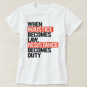 RESISTENZ WIRD ZOLL T-Shirt