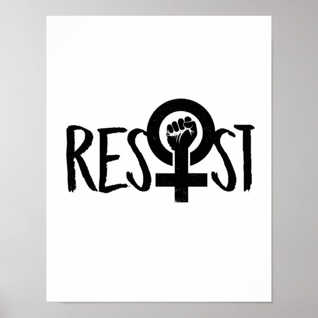 RESISTIEREN UND BEKÄMPFEN — POSTER (Vorne)