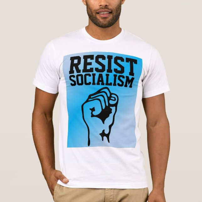 RESISTISCHE SOZIALISMUS-T - SHIRT (Vorderseite)