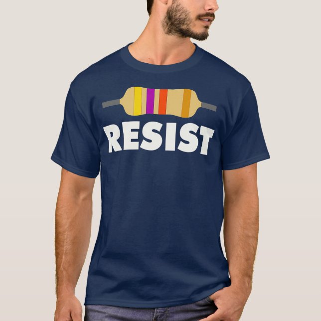 Resistor Electrical Engineering T-Shirt (Vorderseite)