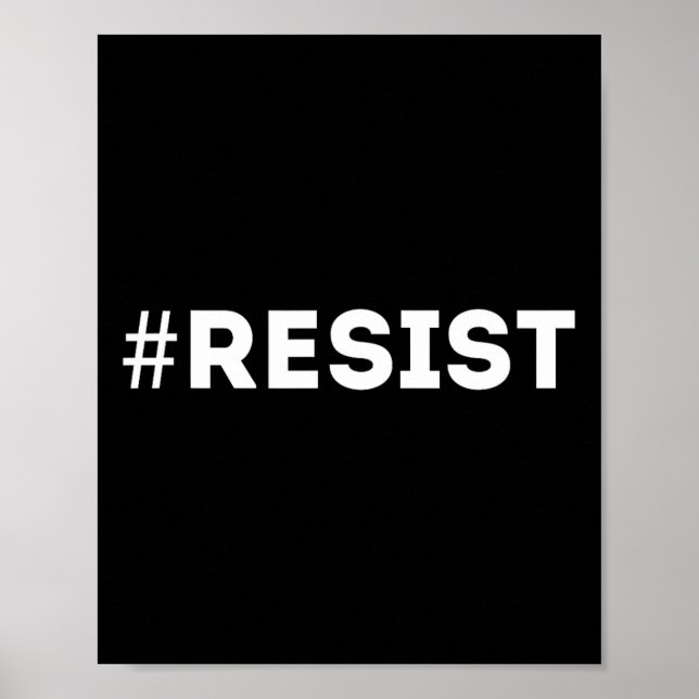 #resistst poster (Vorne)