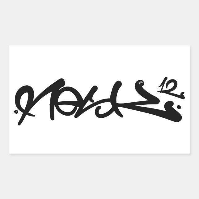Resk 12 Sticker (Vorderseite)
