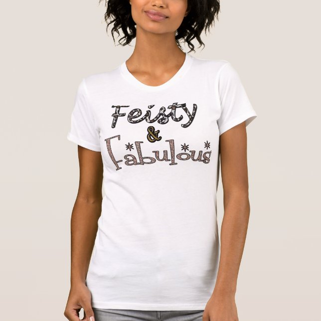 Resolutes u. fabelhaftes Trägershirt T-Shirt (Vorderseite)
