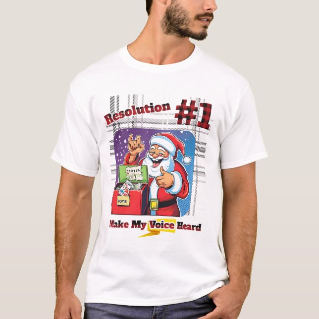 Resolution 1: Abstimmung - Santa T-Shirt (Vorderseite)