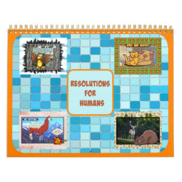Resolutionen für den menschlichen Kalender (mittle