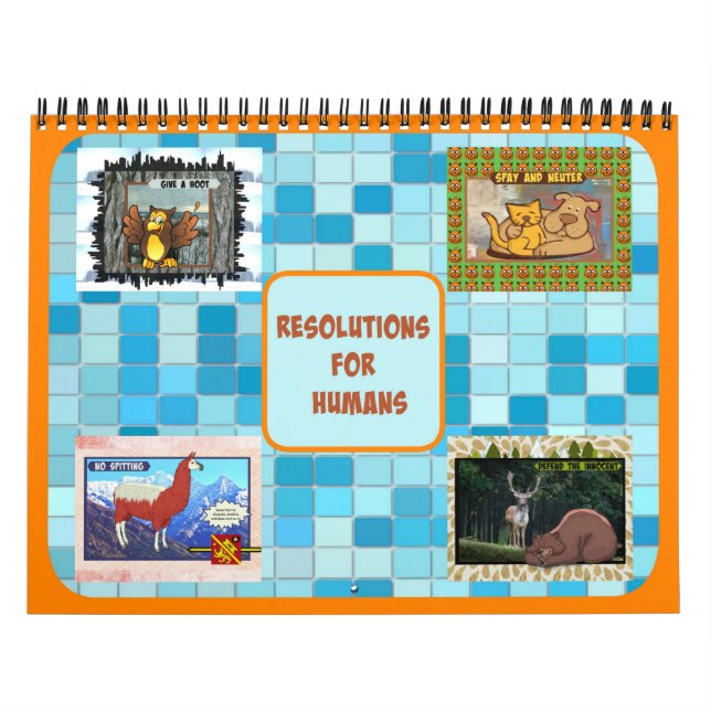 Resolutionen für den menschlichen Kalender (mittle (Titelbild)