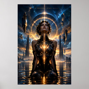 Resona-0145 Himmlische Göttin Poster