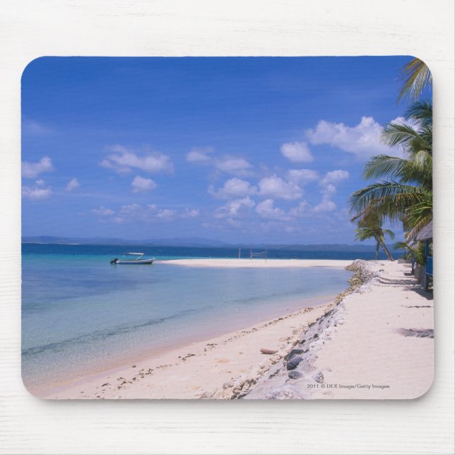 Resort am Strand Mousepad (Vorne)