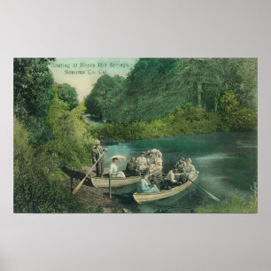 Resorters Bootfahrt an den Frühlingen Poster
