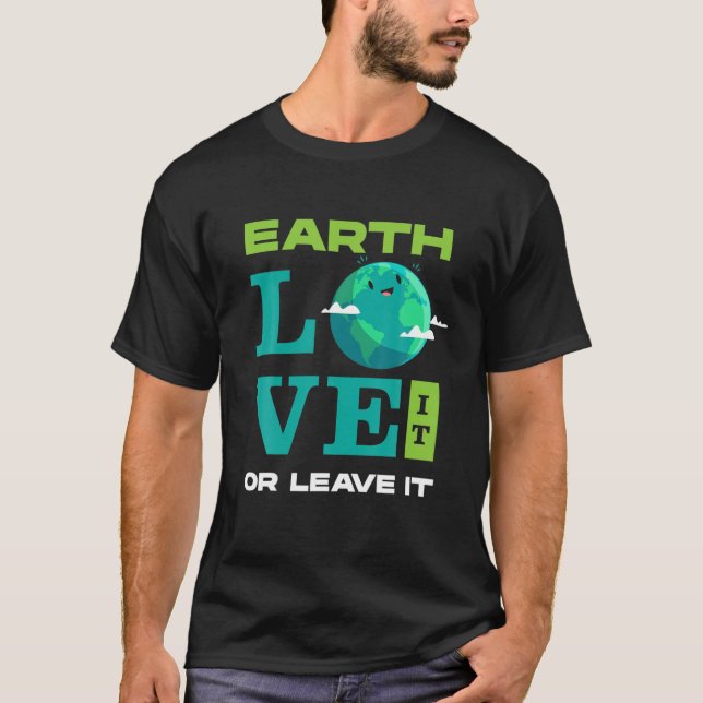 Respect Earth I Earth Day 2022 I May the Forest T-Shirt (Vorderseite)