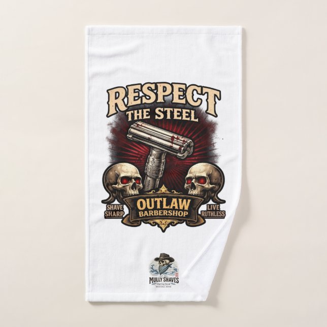 Respect the Steel DE Towel Handtuch (Handtuch)
