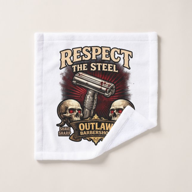 Respect the Steel DE Washcloth Waschlappen (Waschlappen)