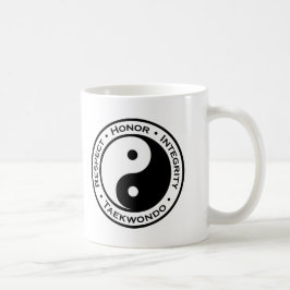 Respekt-Ehrenintegrität Taekwondo Kaffeetasse