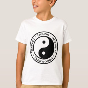 Respekt-Ehrenintegrität Taekwondo T-Shirt