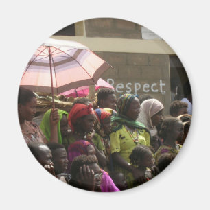 Respekt-Frauen-Äthiopien-Magnet Magnet