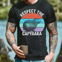 Respekt für den Capybara Funny Capybara Lover T - 