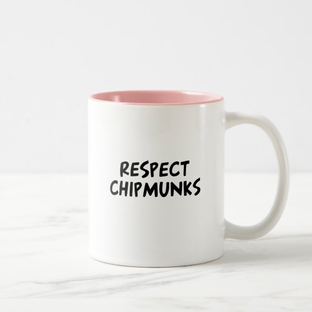 RespektChipmunks Zweifarbige Tasse (Rechts)