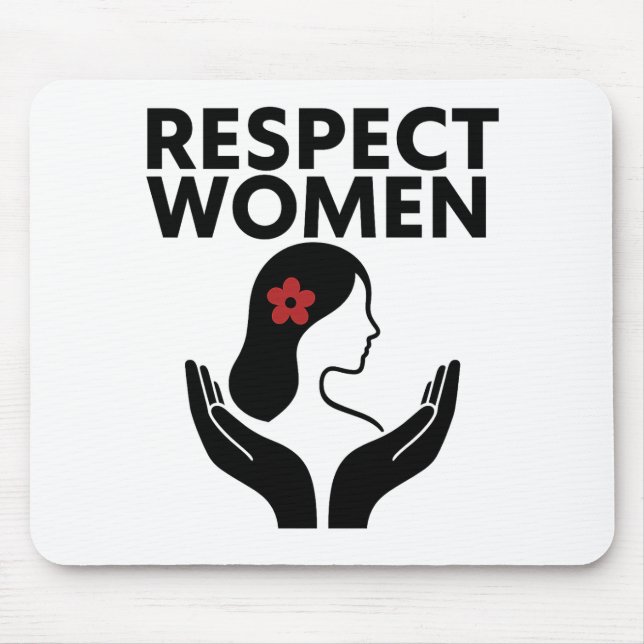 Respektfrau Mousepad (Vorne)