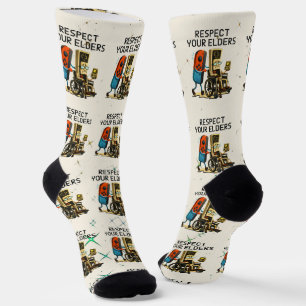 Respektiere deine Älteren Retro-Spielcontroller Lu Socken
