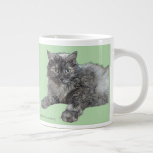 Respektiere deine Katze von RoseWrites Jumbo-Tasse